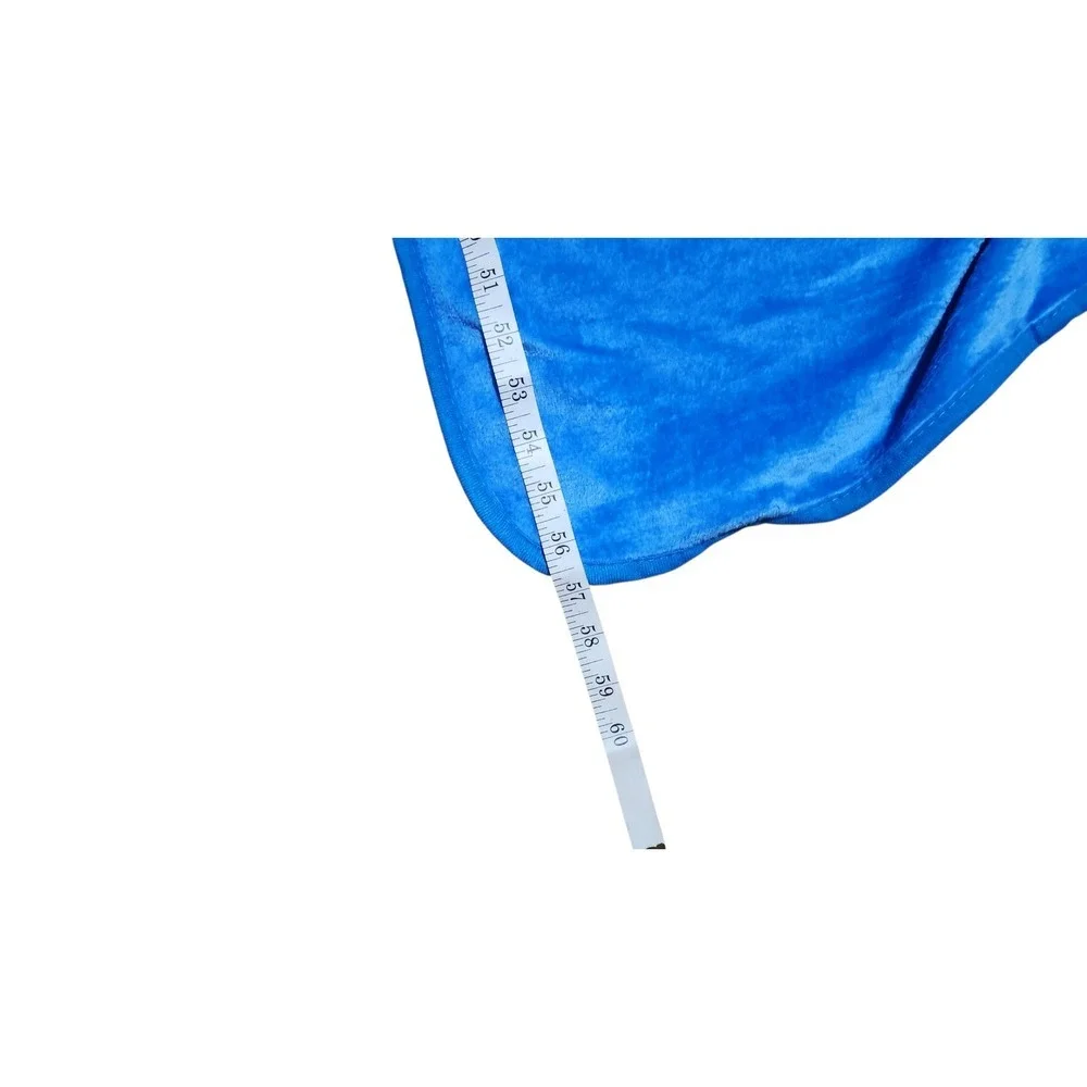 OKC Thunder Throw Blanket Fleece Cozy Blue NBA‎ Fan Gear Home 50x70
